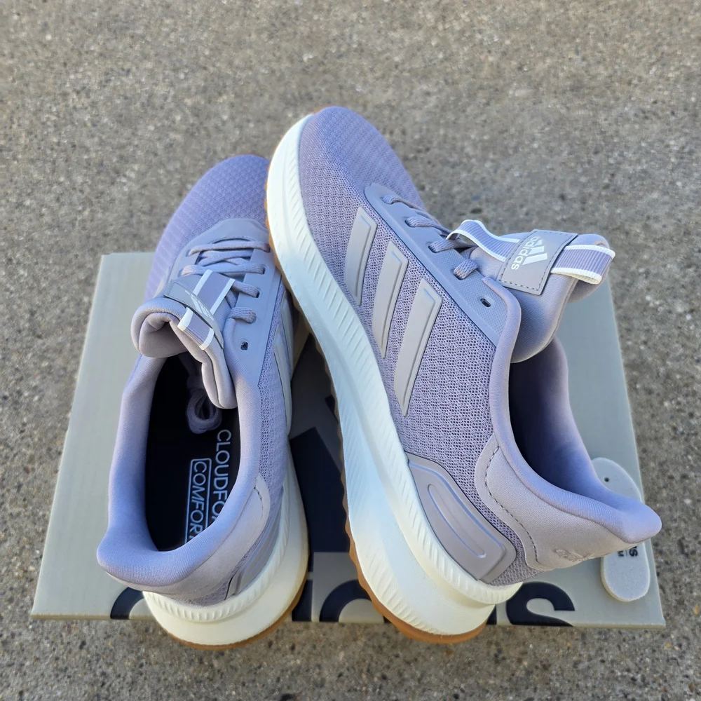 Adidas Cloudfoam Purple Sneaker Women Size 7.5